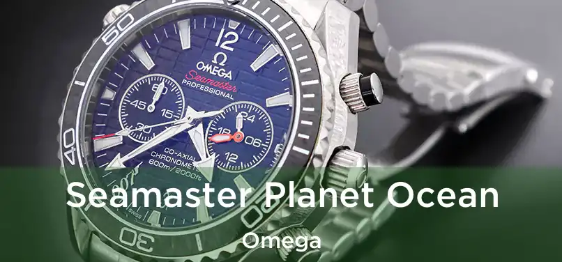 Seamaster Planet Ocean Omega